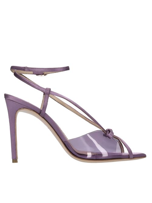 Sandali in raso e plexiglass FRANCESCO SACCO | 6732 RASOLILLA